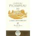 Maison Riviere Chateau Picampeau 2012 Front Label