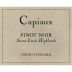 Capiaux Cellars Pisoni Vineyard Pinot Noir 2014 Front Label