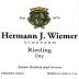 Hermann J. Wiemer Dry Riesling (375ML half-bottle) 2016 Front Label