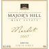 Major's Hill Wine Estate Merlot 2007 Front Label
