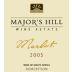 Major's Hill Wine Estate Merlot 2005 Front Label