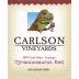 Carlson Vineyards Tyrannosaurus Lemberger Red 2004 Front Label