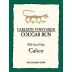 Carlson Vineyards Cougar Red Calico 2012 Front Label