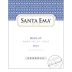Santa Ema Reserva Merlot 2015 Front Label