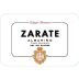 Zarate Albarino 2016 Front Label