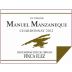 Bodega Manuel Manzaneque Chardonnay 2012 Front Label
