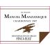Bodega Manuel Manzaneque Chardonnay 2007 Front Label