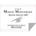 Bodega Manuel Manzaneque Nuestra Seleccion 2002 Front Label