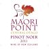 Maori Point Vineyard Central Otago Pinot Noir 2011 Front Label