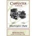 Carpenter Creek Winery Signature Series Riesling 2013 Front Label