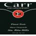 Carr Vineyards & Winery Three Vineyards Pinot Noir 2007 Front Label