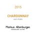 Markus Altenburger Vom Kalk Chardonnay 2015 Front Label
