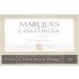 Marques de Casa Concha Syrah 2005 Front Label