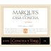 Marques de Casa Concha Syrah 2010 Front Label