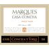 Marques de Casa Concha Pinot Noir 2013 Front Label