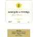 Marques de Vitoria Gran Reserva 2005 Front Label