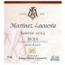 Martinez Lacuesta Reserva 2005 Front Label