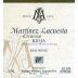 Martinez Lacuesta Crianza 2009 Front Label