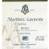 Martinez Lacuesta Crianza 2010 Front Label