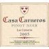 Casa Carneros Estate Bottled Los Pinot Noir Valley 2005 Front Label