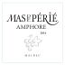 Mas del Perie Cahors Amphore Malbec 2014 Front Label