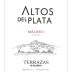 Terrazas de los Andes Altos del Plata Malbec 2016 Front Label