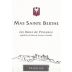 Mas Sainte Berthe Les Baux de Provence Tradition Rouge 2011 Front Label