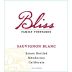 Bliss Sauvignon Blanc 2011 Front Label
