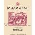 Massoni Wines Shiraz 2006 Front Label