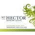 Matahiwi Estate Winery Mt Hector Sauvignon Blanc 2013 Front Label