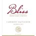 Bliss Cabernet Sauvignon 2010 Front Label