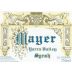 Mayer Yarra Valley Syrah 2015 Front Label