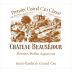 Chateau Beausejour Duffau-Lagarrosse 2012 Front Label