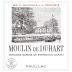 Chateau Duhart-Milon Moulin de Duhart 2014 Front Label