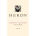 Heron Cabernet Sauvignon 2016 Front Label