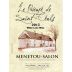 Menetou-Salon Le Prieure de Saint-Ceols 2013 Front Label
