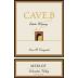 Cave B Estate Winery Merlot 2011 Front Label