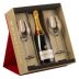 Bollinger 94 Point Brut Special Cuvee Gift Set with 2 Champagne Glasses Gift Product Image