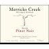 Merricks Creek Pinot Noir 2010 Front Label