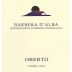 Andrea Oberto Barbera d'Alba 2016 Front Label