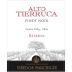 Alto Tierruca Reserva Pinot Noir 2016 Front Label