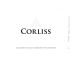 Corliss Cabernet Sauvignon 2012 Front Label