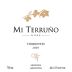 Mi Terruno Uvas Torrontes 2009 Front Label