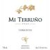 Mi Terruno Uvas Torrontes 2014 Front Label
