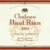 Chateau Haut Rian Bordeaux Rouge 2014 Front Label