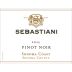 Sebastiani Sonoma Coast Pinot Noir 2015 Front Label