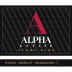 Alpha Estate SMX Red Blend 2014 Front Label
