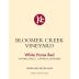 Bloomer Creek White Horse Red 2010 Front Label