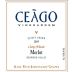 Ceago Estate Wines Camp Masut Merlot 2009 Front Label