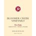 Bloomer Creek Vin d'Ete Cabernet Franc 2012 Front Label